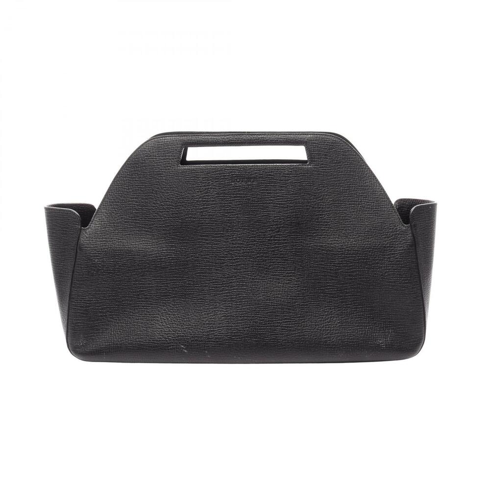 Loewe Top Handle Bag Leather Black